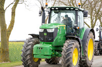 Skirlaugh Young Farmers tractor run April 2016
